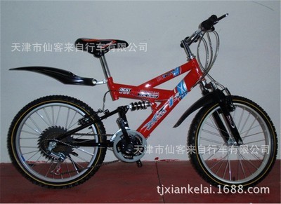 【供應(yīng)山地變速減震自行車(圖) 內(nèi)外暢銷產(chǎn)品】價格,廠家,圖片,自行車,天津市仙客來自行車-